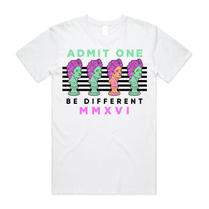 "BE DIFFERENT' - White